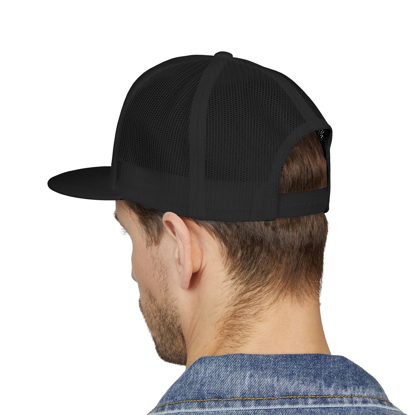 C& D 5 Panel Trucker Cap (Embroidery)