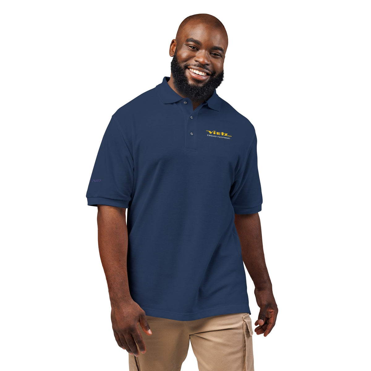 VIETZ Navy Unisex Polo Shirt (Embroidery)