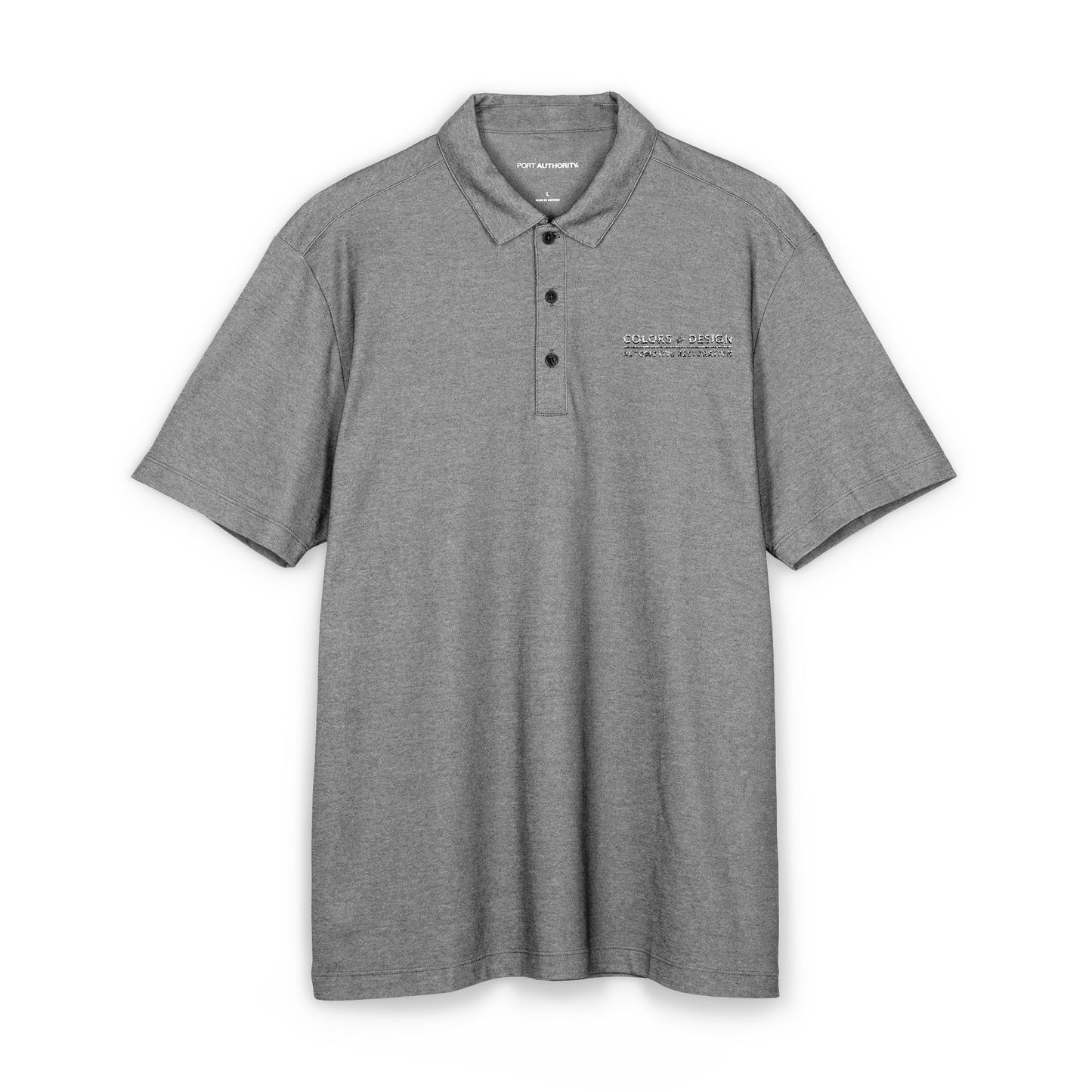 C&D Port Authority® Fine Pique Blend Polo